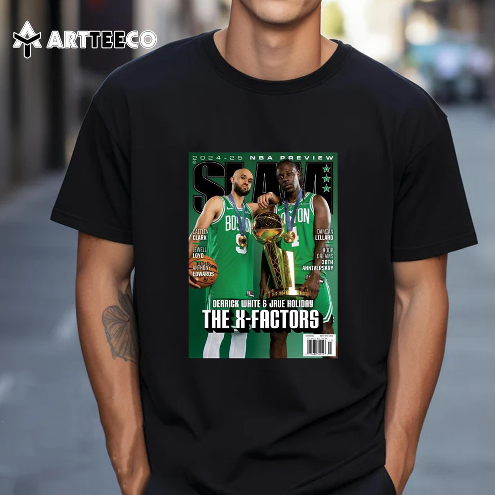 Derrick White And Jrue Holiday The X Factors Slam 2024 2025 Nba Preview T Shirt