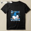 Detroit Lions Detroit Villains Blue Ski Mask T Shirt