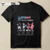 Detroit Lionsigers Red Wings Detroit Piston Champions City Abbey Road Signatures T Shirt