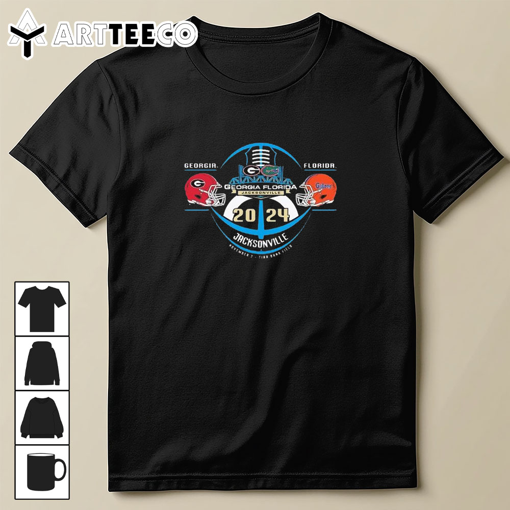 Florida Gators Vs Georgia Bulldogs 2024 jacksonville November 2 Tiaa Bank Field T Shirt Trending