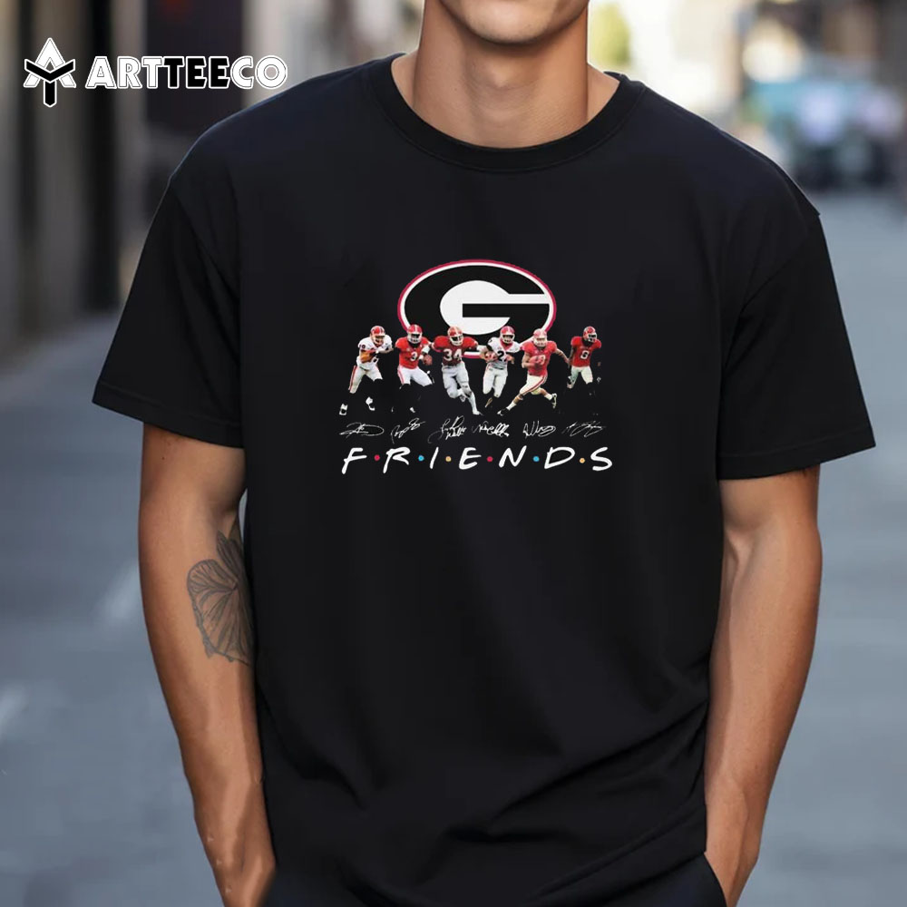 Georgia Bulldogs Friends Of The Dawgs 2024 Signatures Unisex Vintage T Shirt