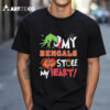 Grinch Hand My Cincinnati Bengals Stole My Heart Football 2024 T Shirt