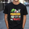 Grinch Hand My Green Bay Packers Stole My Heart Football 2024 T Shirt