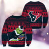 Houston Texans Football Grinch Christmas Ugly Sweater