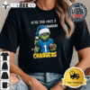 In My DNA Once Always A Los Angeles Chargers Grinch Football Christmas New T Shirt 1