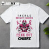 Kansas City Chiefs Tackle Breast Cancer Pink Out 2024 T Shirt