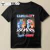 Kansas City Chiefs X Kansas City Royals Abbey Road Signatures T Shirt