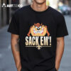 Looney Tunes Taz X New Orleans Saints Sack Em' T Shirt