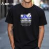 Los Angeles Dodgers 1974 2024 NL West Division Champions T Shirt