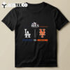 Los Angeles Dodgers Vs New York Mets 2024 Batters Box Nlcs Match Up T Shirt