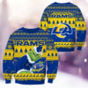 Los Angeles Rams Football Grinch Christmas Ugly Sweater