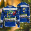 Los Angeles Rams Special Grinch's Hand Football Christmas Ugly Sweater