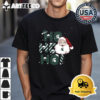 Michigan State Spartans Ho Ho Ho Santa Claus Christmas Retro T Shirt 1