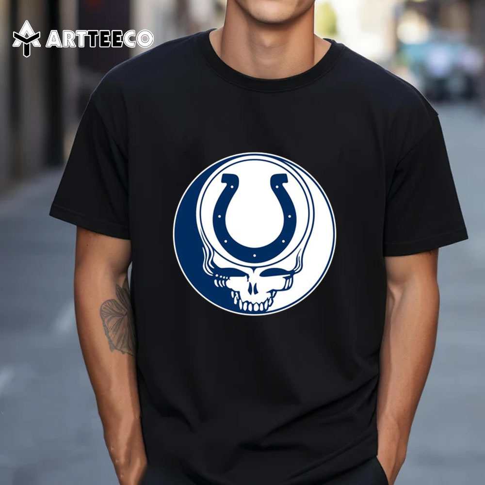 NFL Indianapolis Colts Grateful Dead Your Face T Shirt