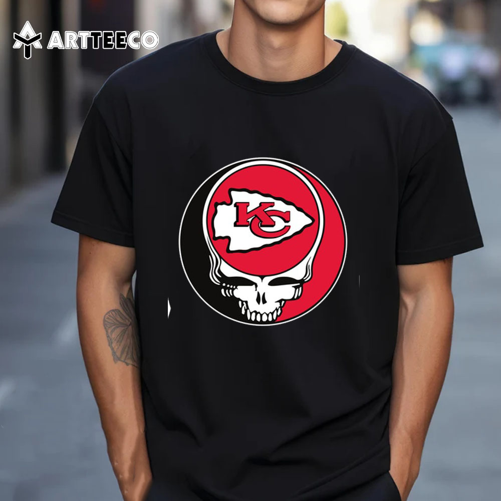 NFL Kansas City Chiefs Grateful Dead Your Face T Shirt