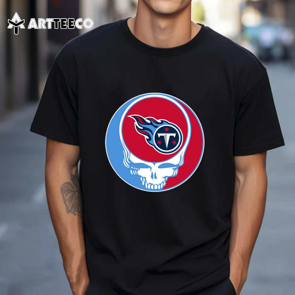 NFL Tennessee Titans Grateful Dead Your Face T Shirt