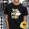 Navy Midshipmen Ho Ho Ho Santa Claus Christmas Retro T Shirt 1