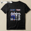 New York City Sports Buffalo Bills And New York Yankees Diggs Allen Aaron Judge And Anthony Rizzo Signatures 2024 T Shirt