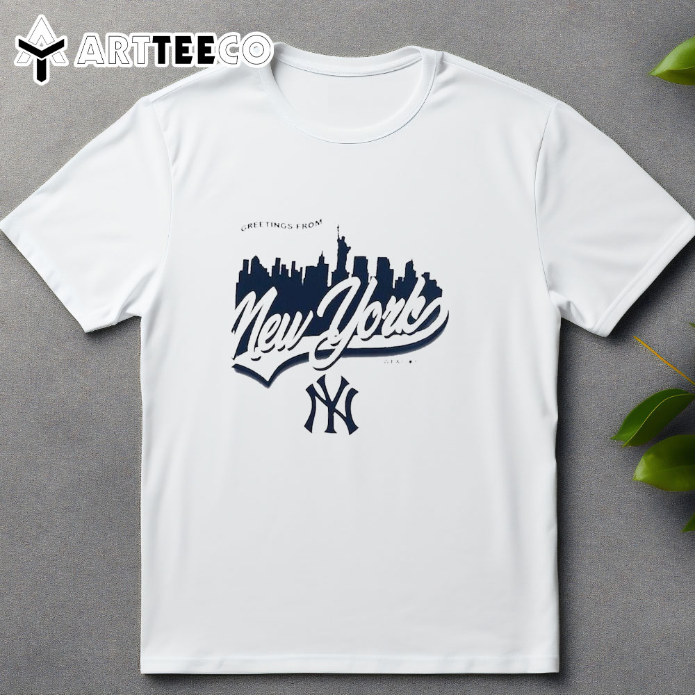 New York Yankees Erin Andrews Domestic Postcard T Shirt