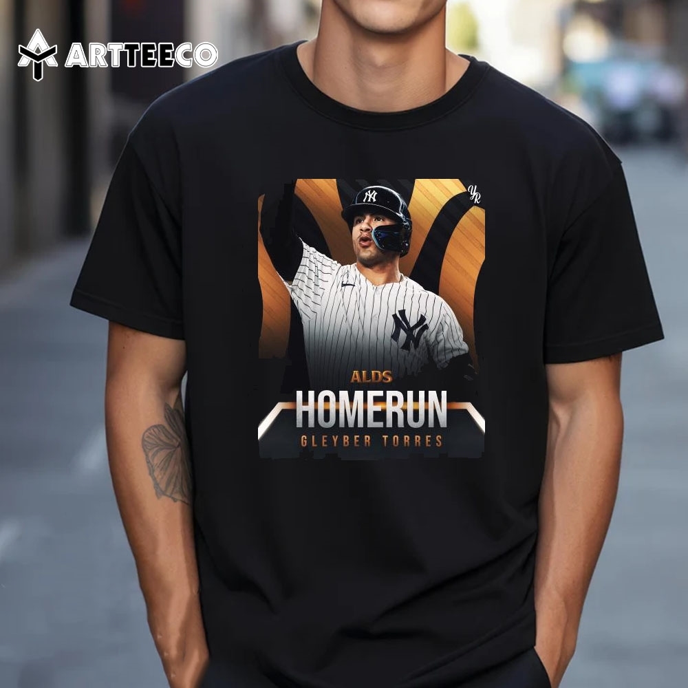 New York Yankees Gleyber Torres 2024 ALDS Home Run T Shirt