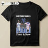 New York Yankees Then Now Mickey Mantle And Aaron Judge Signatures 2024 T Shirt