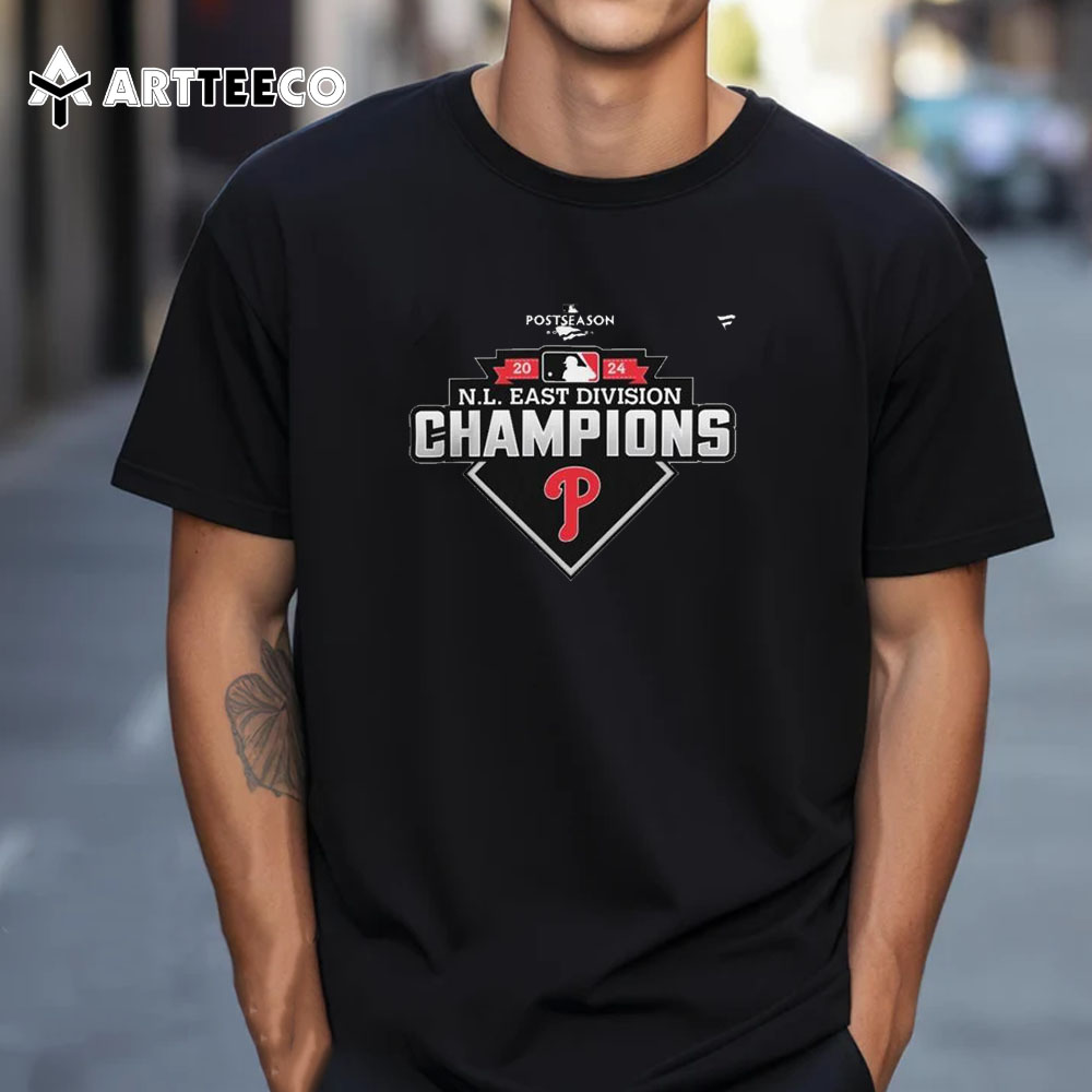 Philadelphia Phillies 2024 Nl East Division Champions Unisex Vintage T Shirt