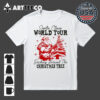 Santa Claus World Tour Rocking Around The Christmas Tree Vintage T Shirt 1