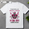 South Carolina Gamecocks Tackle Breast Cancer Pink Out 2024 T Shirt