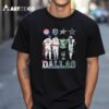 Texas Rangers Dallas Mavericks Dallas Stars Dallas Cowboys Proud State 2024 Signatures T Shirt