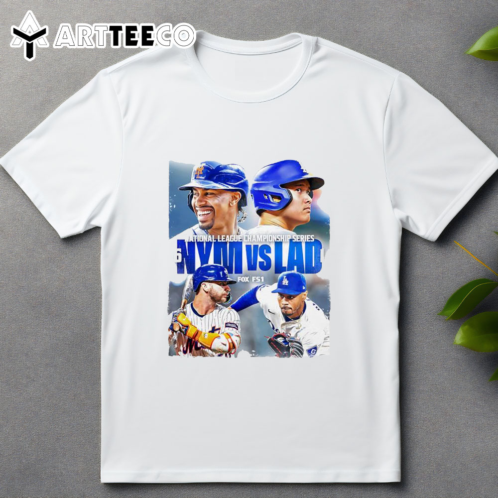 The Nlcs 2024 New York Mets Vs Los Angeles Dodgers T Shirt