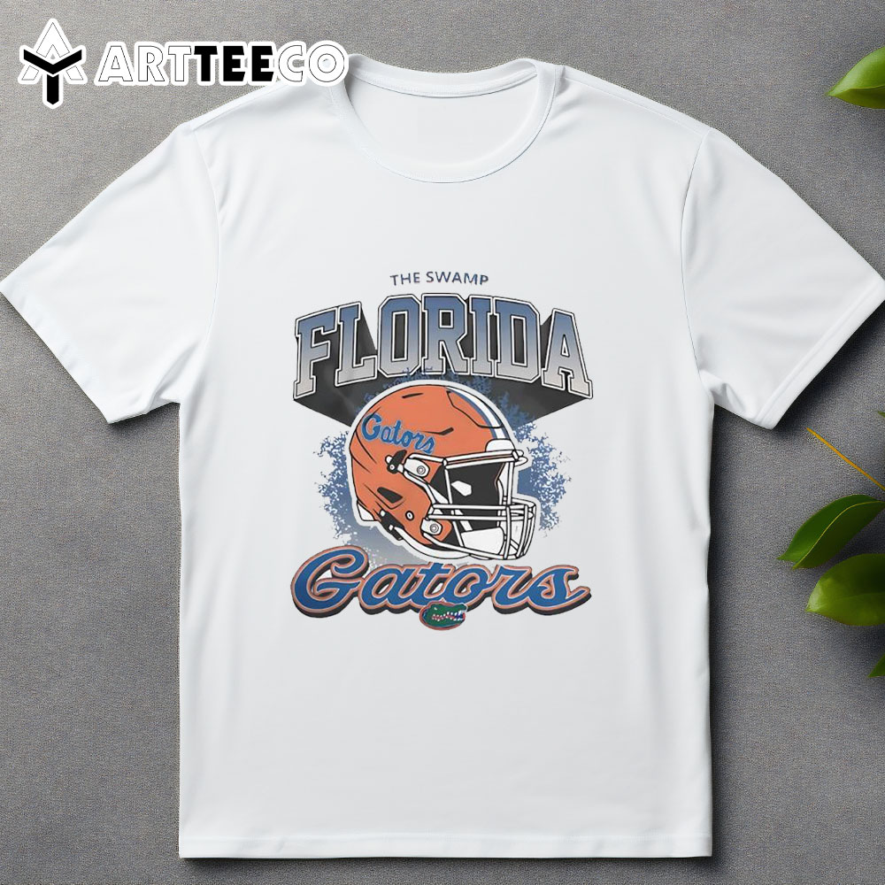 The Swamp Florida Gators Football 2024 Helmet T Shirt