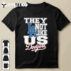 They Not Like Us Los Angeles Dodgers 2024 T Shirt Trending