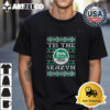 Tis the Seazyn ugly Christmas Retro T Shirt 1