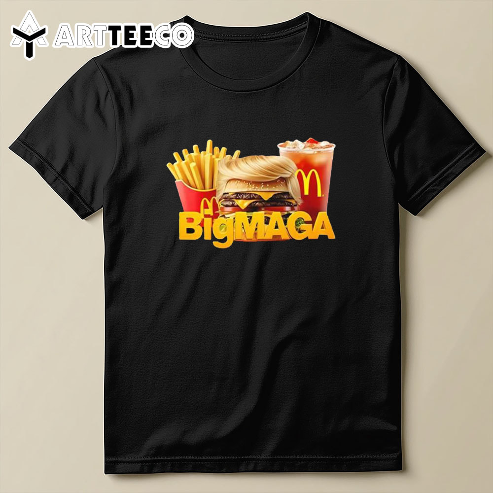 Trump Mcdonald's Bigmaga T Shirt