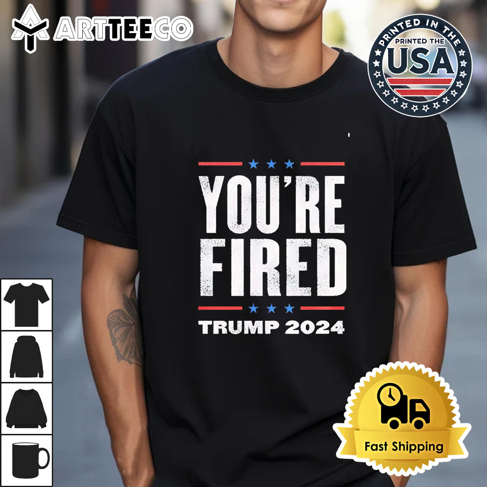 You're fired Trump 2024 Retro T Shirt 1