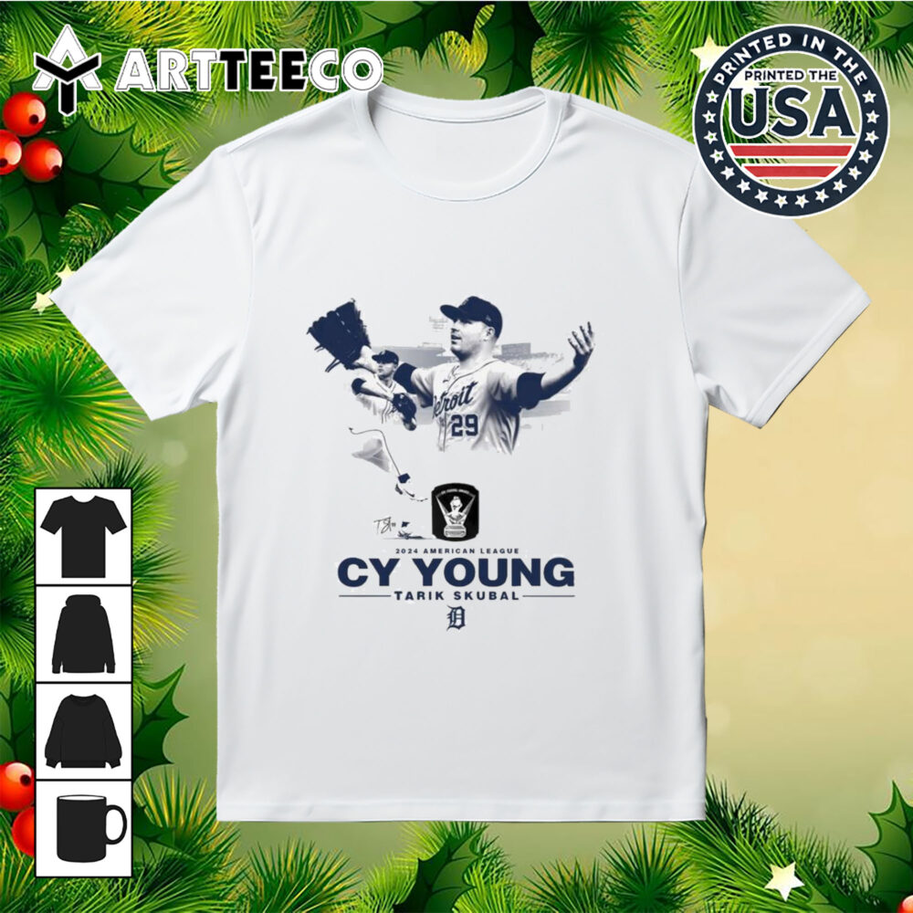 2024 American League Cy Young Award Winner Tarik Skubal Shirt 1