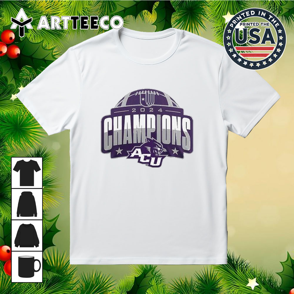 Abilene Christian UAC Football Conference Champs 2024 Shirt 1