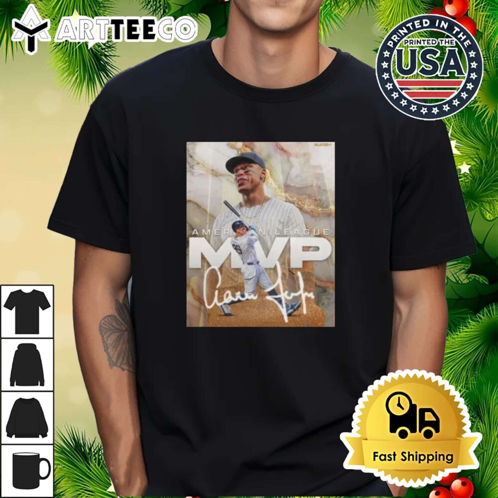 American League Judge MVP '24 Signature Retro T Shirt 1