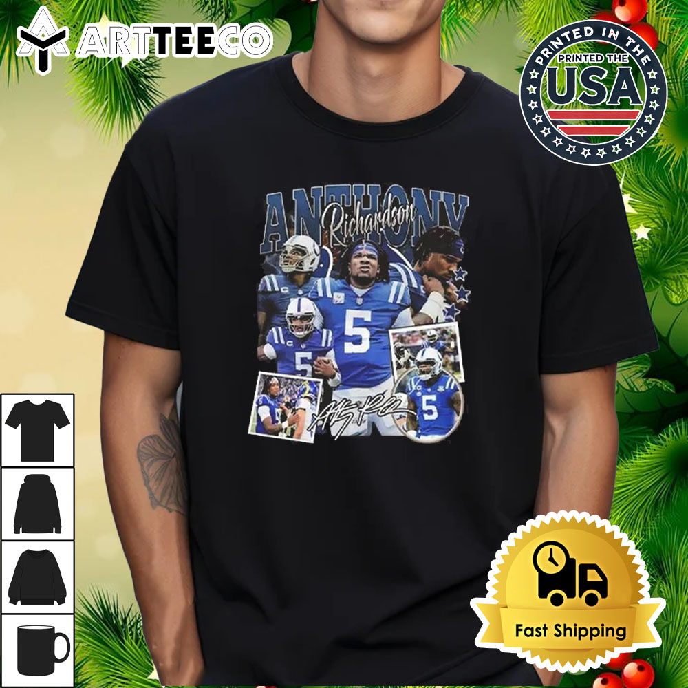 Anthony Richardson Indianapolis Colts Signature T Shirt 1