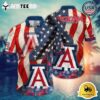 Arizona Wildcats American Pride Hawaiian Shirt Patriotic Summer Style 1