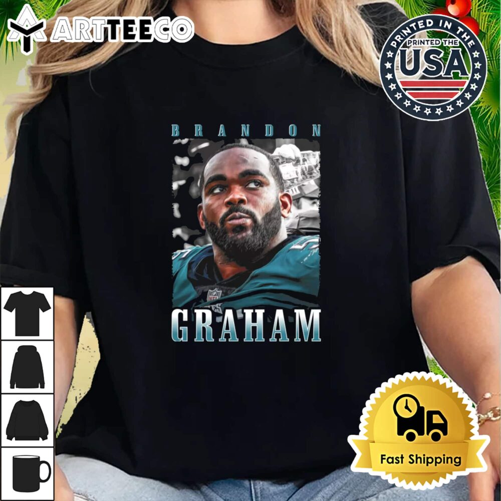 Brandon Graham Touchdown Man Vintage T Shirt 2