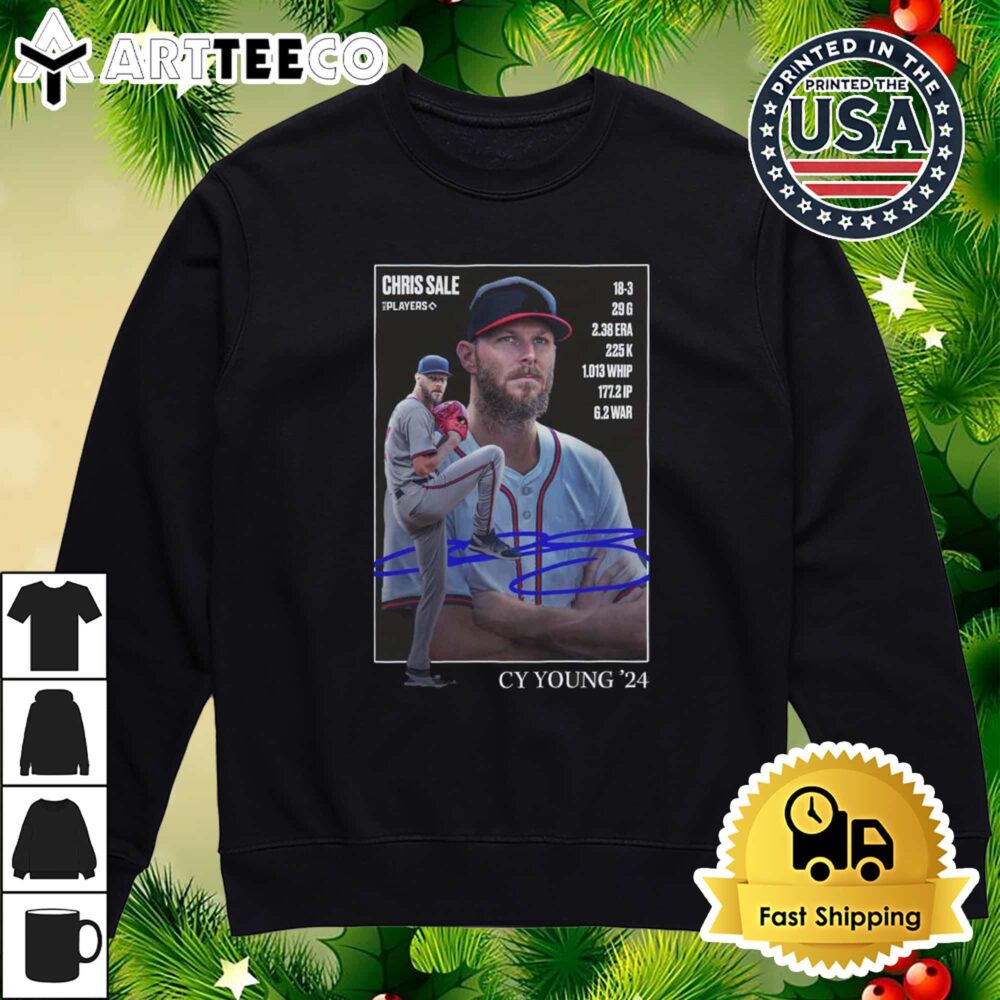 Chris Sale Cy Young '24 Retro T Shirt 4