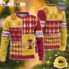 Iowa State Cyclones Football Team Xmas Tree Snow Custom Name Ugly Christmas Sweater NCAA Football Gifts