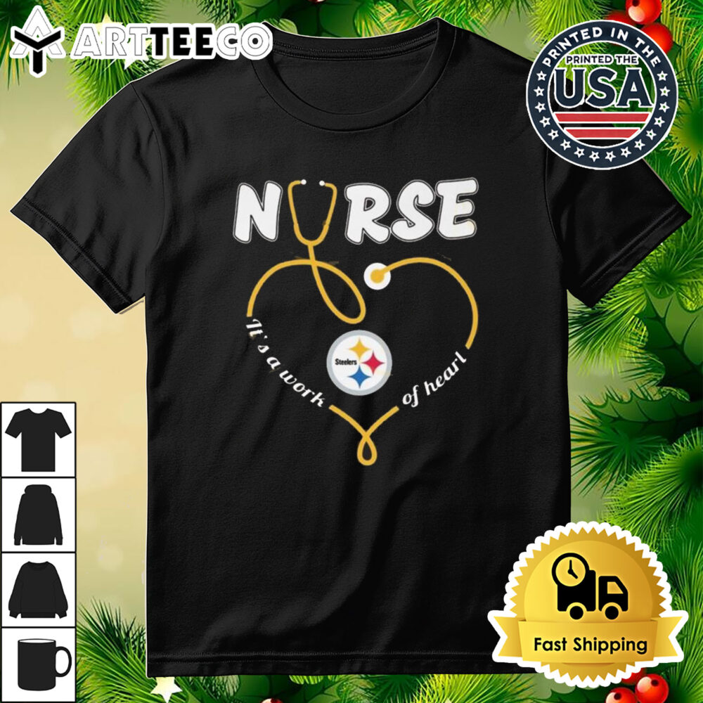 It's A Work Of Heart Pittsburgh Steelers 2024 Shirt 3