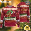 NCAA Iowa State Cyclones Grinch Hand Ugly Christmas Sweater NCAA Football Gifts