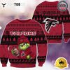 NFL Atlanta Falcons Grinch Football Limited Edition Ugly Christmas Sweater