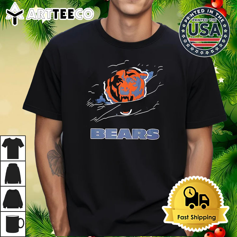 NFL Chicago Bears Inside Me Scratches T Shirt 1