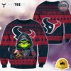 NFL Houston Texans Christmas x Grinch Ugly Christmas Sweater