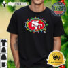 NFL Merry Christmas San Francisco 49ers Lights 2024 Logo T Shirt 1