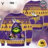 NFL Minnesota Vikings Christmas x Grinch Ugly Christmas Sweater